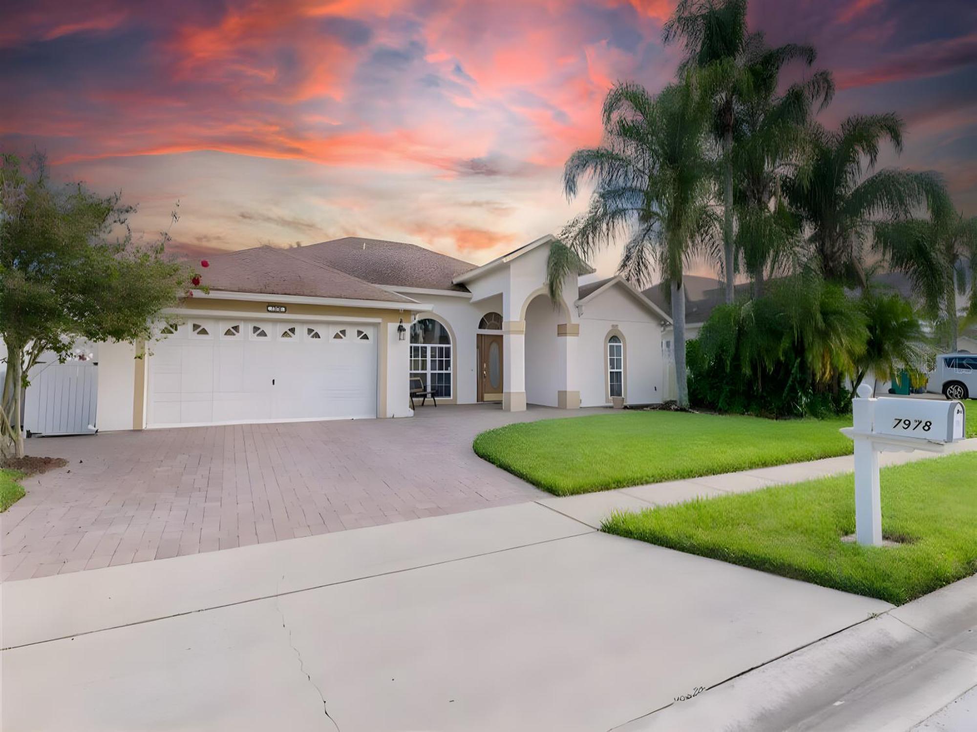 Stunning 5 Bedroom Pool Home Hot Tub 10 Mins To Disney Orlando Exteriér fotografie