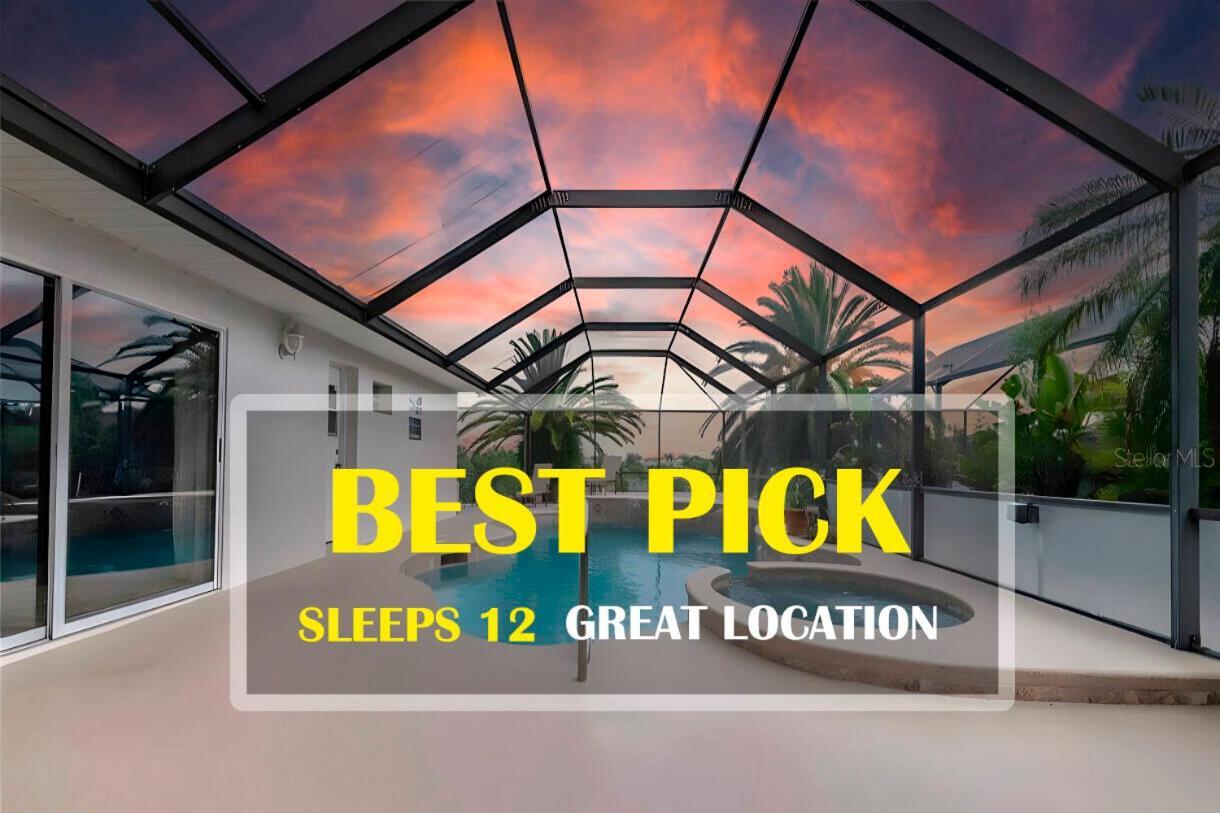 Stunning 5 Bedroom Pool Home Hot Tub 10 Mins To Disney Orlando Exteriér fotografie